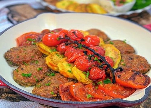 طرز تهیه کباب کوبیده، کباب تابه ای، کتلت و خوراک سنگدان مرغ