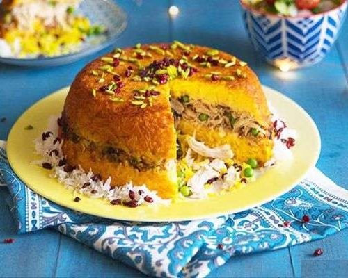 روش تهیه ته چین عربی مجلسی و بسیار خوشمزه