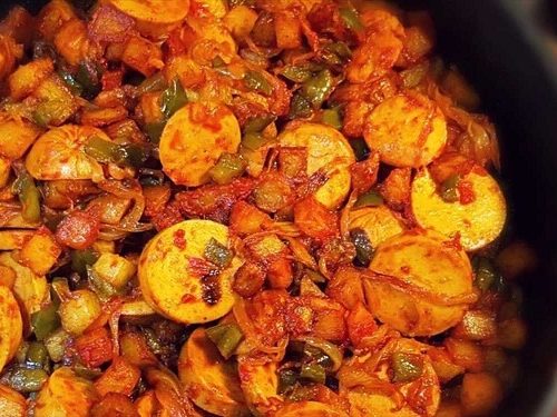 طرز تهیه سوسیس بندری در منزل به روش آبادانی‌ها