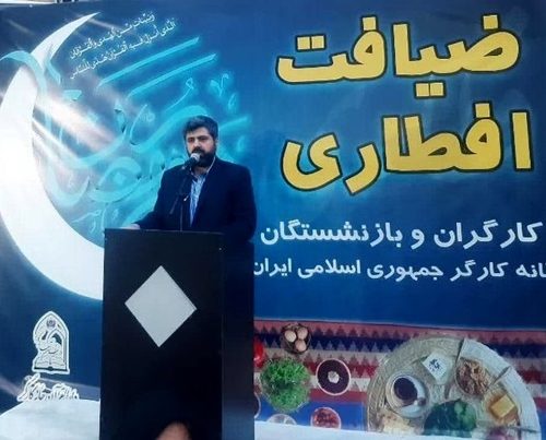 خبرخوش مدیرعامل امکان برای توزیع کالاهای با دوام قسطی برای کارگران از سال جدید