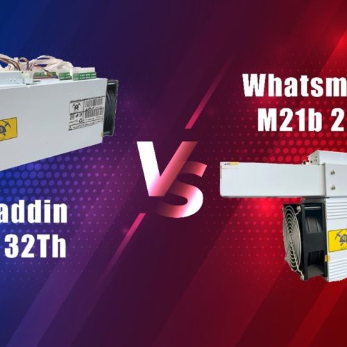 مقایسه ماینر علاءالدین T1 32Th و Whatsminer  M21b 28Th