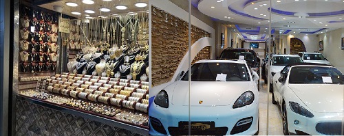 شکایت نمایشگاه داران اتومبیل و فروشندگان طلا و جواهر از رکود در بازار شیراز