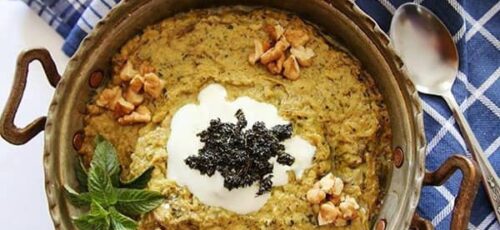 طرز تهیه کشک بادمجان مجلسی به همراه فوت و فن پخت آن