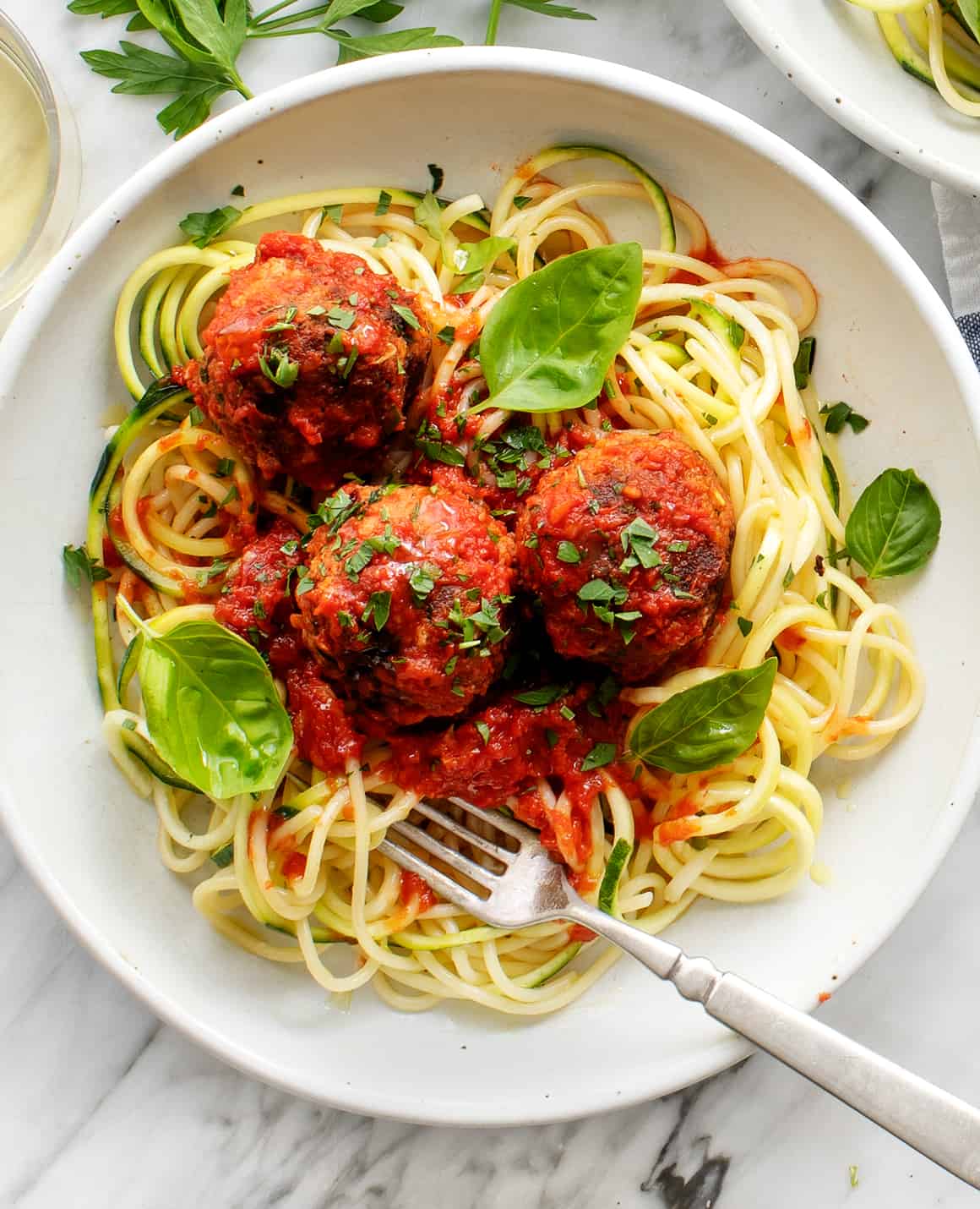 spaghetti and meatballs