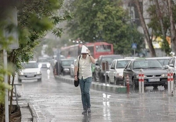 پیش بینی ورود سامانه بارشی ، باران ، رگبار ، سیل و صاعقه در مناطقی از استان فارس