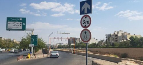 ورود وسایل نقلیه سنگین به این مسیر در شیراز ممنوع اعلام شد