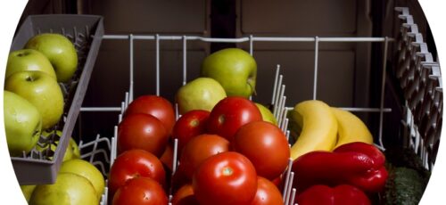 نحوه ‌ی شستشوی میوه و سبزیجات در ماشین ظرفشویی