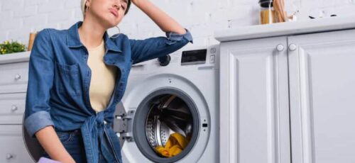 ۹ علت اصلی جمع شدن آب در ماشین لباسشویی