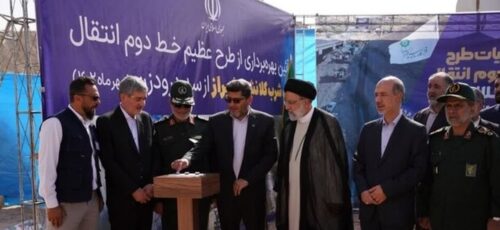 آغاز بهره‌برداری از خط ۲ آبرسانی از سددرودزن به شیراز با حضور رئیس جمهور