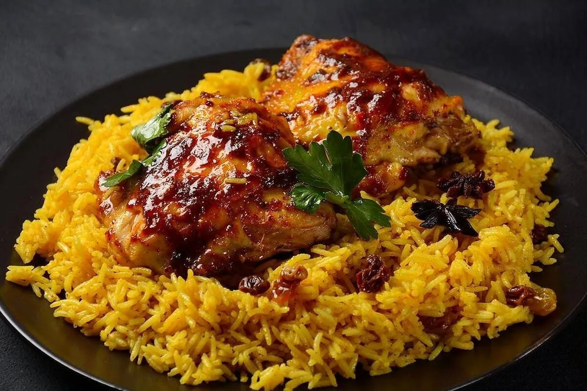 دستور پخت مجبوس دجال ، غذای عربی با مرغ