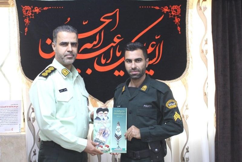 از مامور دلاور نیروی انتظامی شیراز تقدیر شد