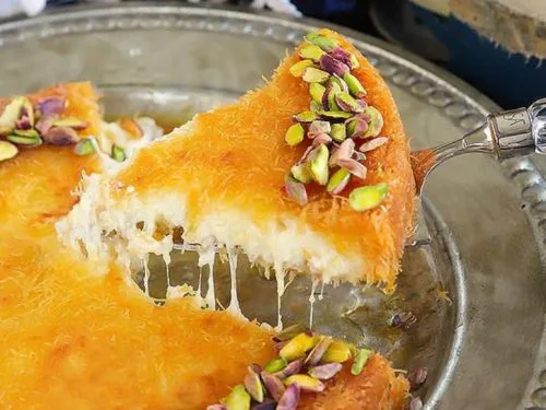 طرز تهیه کنافه پنیری