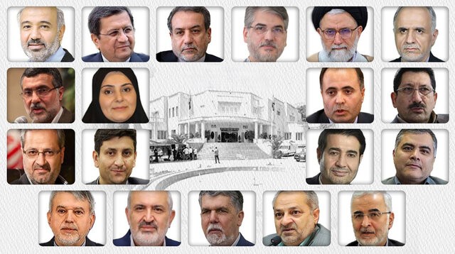 نتایج بررسی صلاحیت وزرای پیشنهادی دولت «وفاق ملی»: کابینه پیشنهادی رای آورد