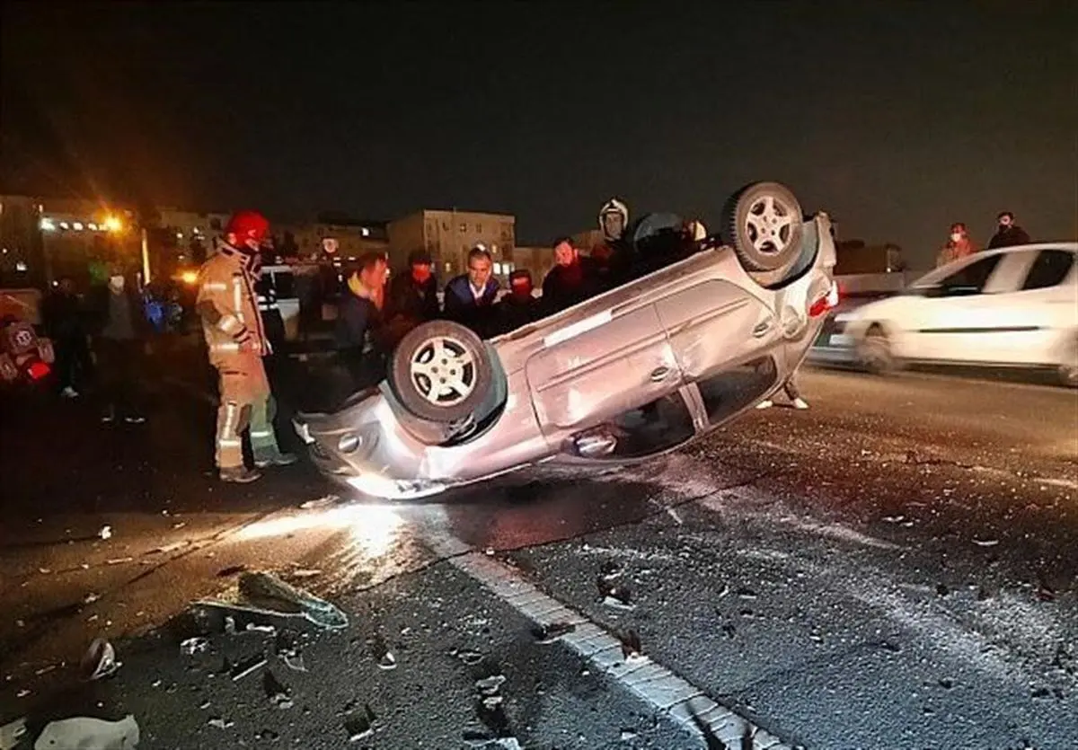 جزئیات حادثه مرگبار برای سرنشینان پژو207 در بلوار معالی آباد شیراز