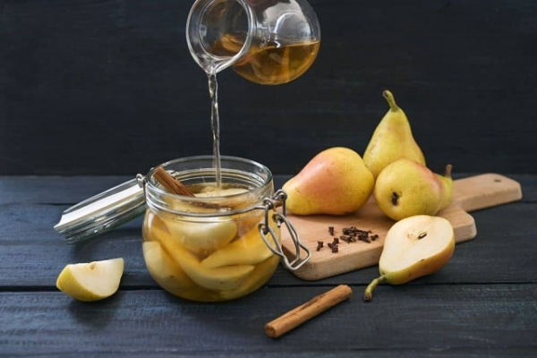 How to make compote with a kilo of pears 1 1