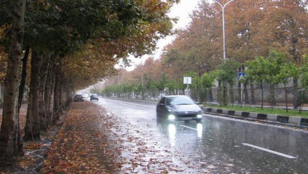 بارش باران، رعد و برق، وزش باد شدید و کاهش دما