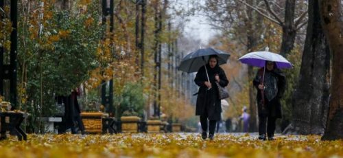 هواشناسی ایران: کاهش محسوس دما ، بارش باران و وزش باد ۵ روزه در برخی استان‌ها