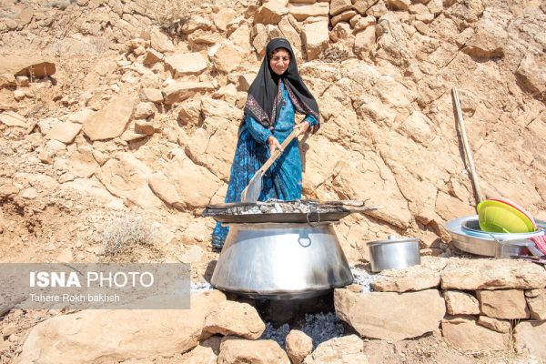 Traditional boiling pot ceremony in Maimand Fars province 29