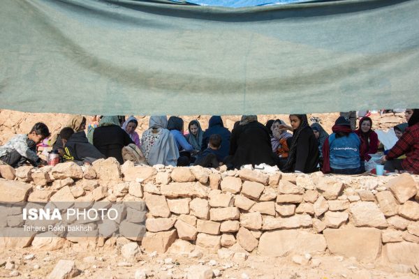 Traditional boiling pot ceremony in Maimand Fars province 44