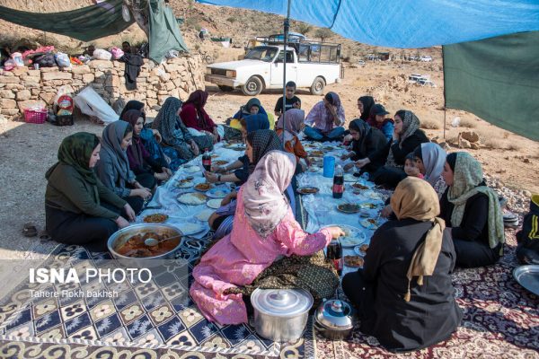 Traditional boiling pot ceremony in Maimand Fars province 48