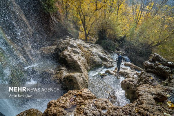 Autumn nature of Dashtak village in Fars province 14