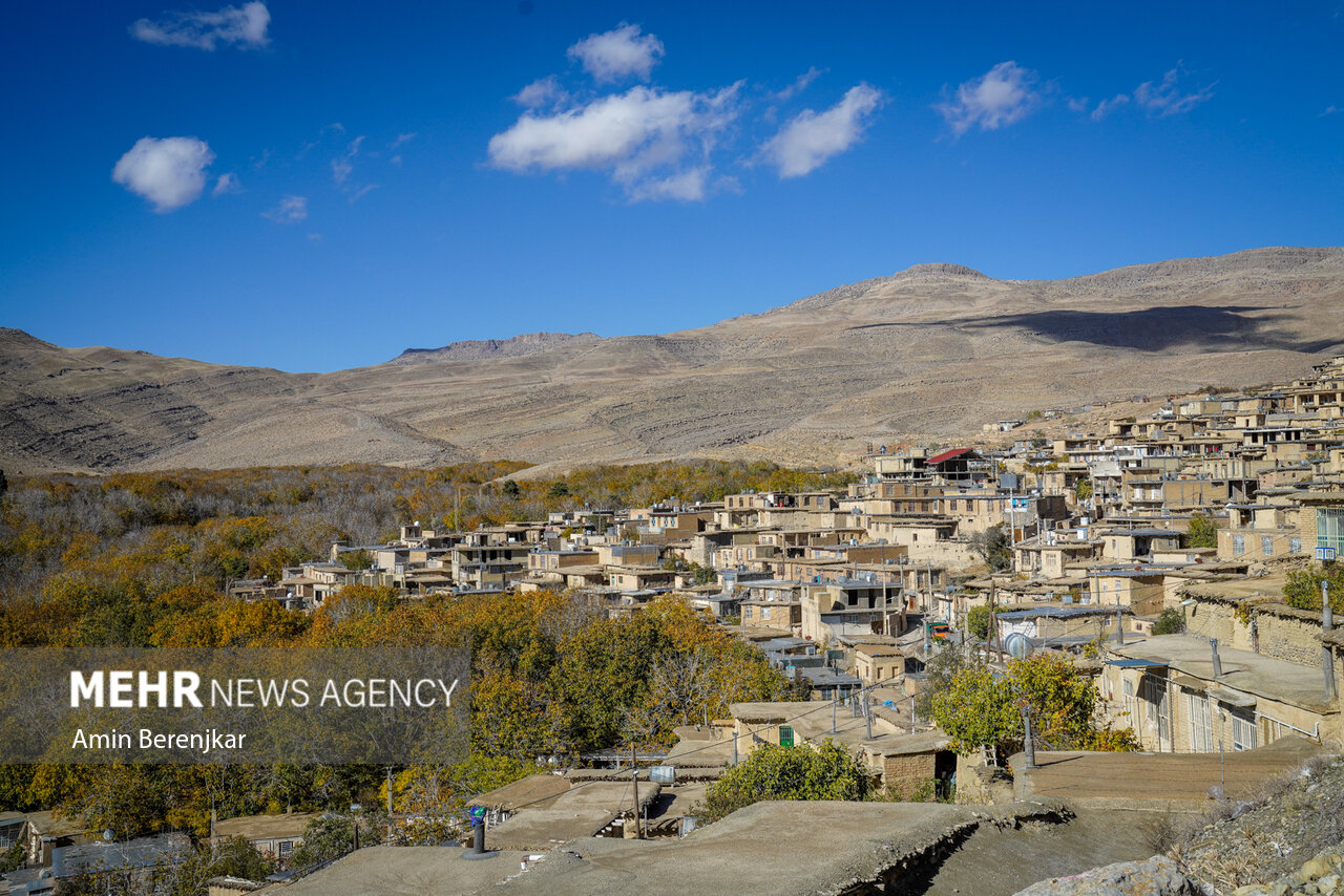 Autumn nature of Dashtak village in Fars province 18