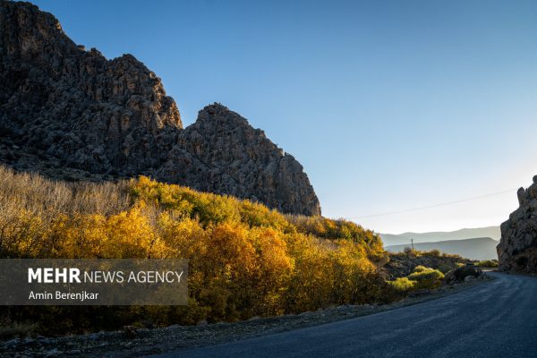 Autumn nature of Dashtak village in Fars province 23