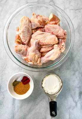 Seasoning and flavoring chicken wings 1