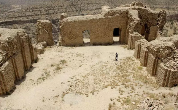 grave The first circular city of Iran and the first capital of the Sassanids 4