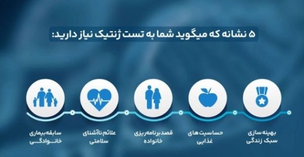 5 علامتی که می گوید باید آزمایش ژنتیک انجام دهید!