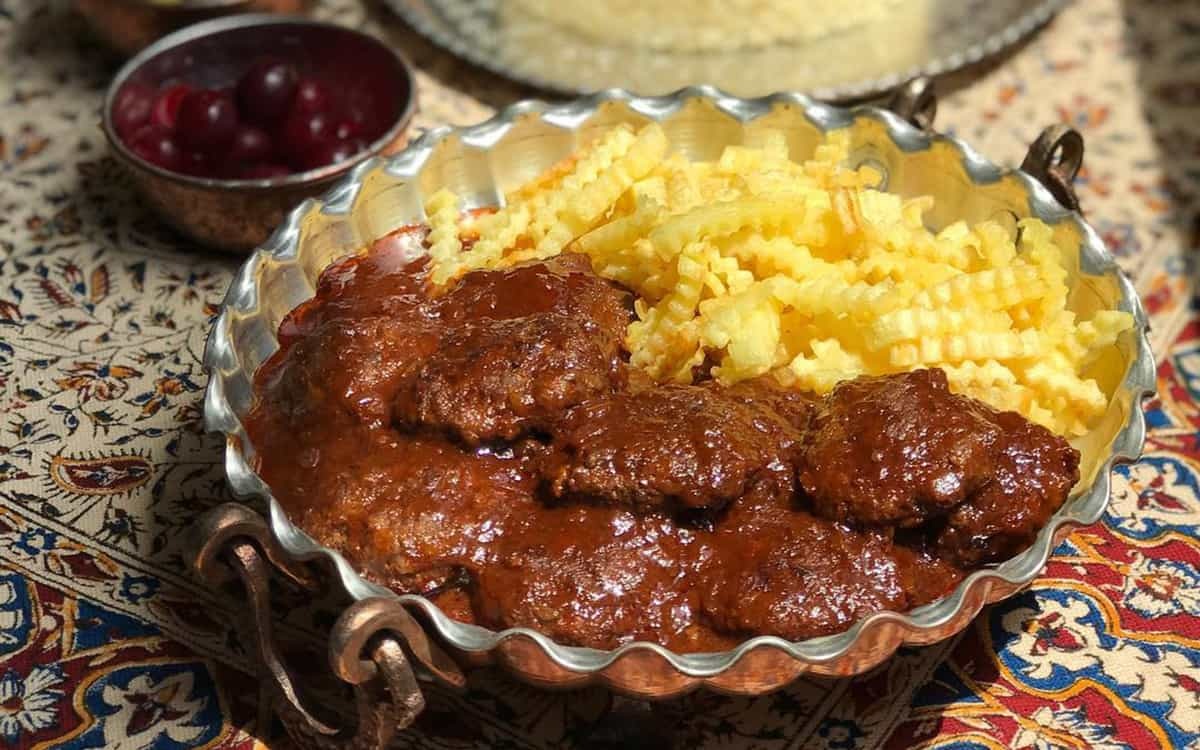 طرز تهیه کباب تابه‌ای 2