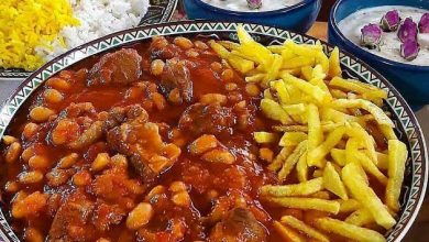 طرز تهیه خورشت لوبیا