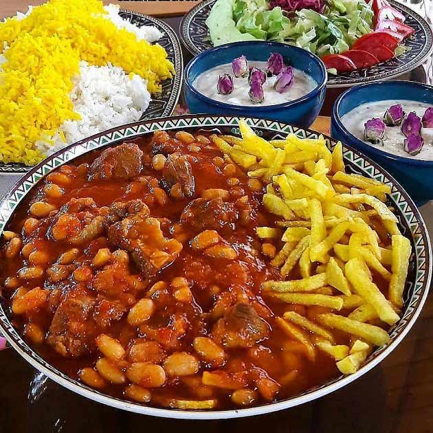 خورشت لوبیا ارومیه ای اصیل با یک طرز تهیه فوق العاده خوشمزه و آسان