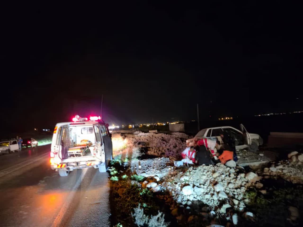 حادثه خونین برای 3 زن و یک مرد در جاده بابامیدان _ گچساران
