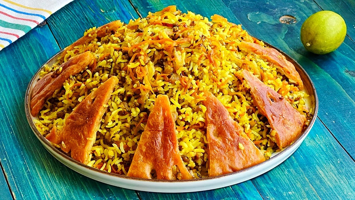 طرز تهیه پلو تره با گوشت چرخ کرده ؛خوشمزه و معطر