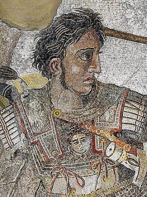 Alexander the Great mosaic cropped