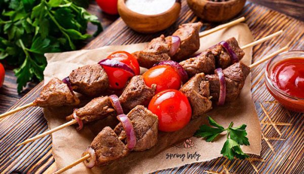 How to prepare crispy juicy and delicious Chanje kebab with lamb and veal 2