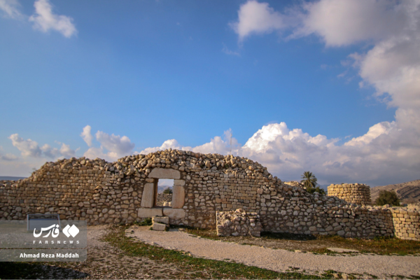 The city of Bishapur is one of the important cities of Shahpur I Sassanid period 12