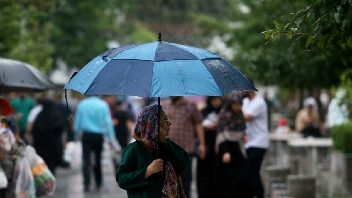 جدول میزان بارش باران و برف در شهرستان‌های استان فارس تا ۱۷ بهمن 1403