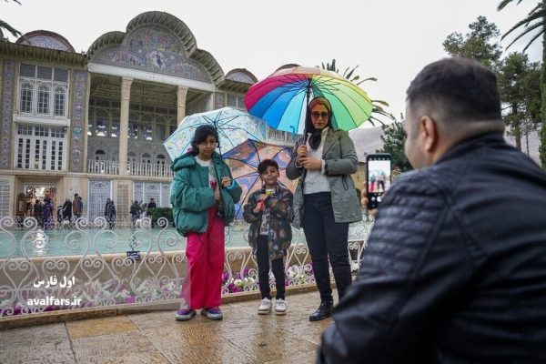 باران در شیراز مرکز استان فارس