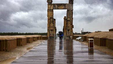 بمیزان باران در استان فارس