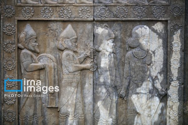 باران در تخت جمشید 1