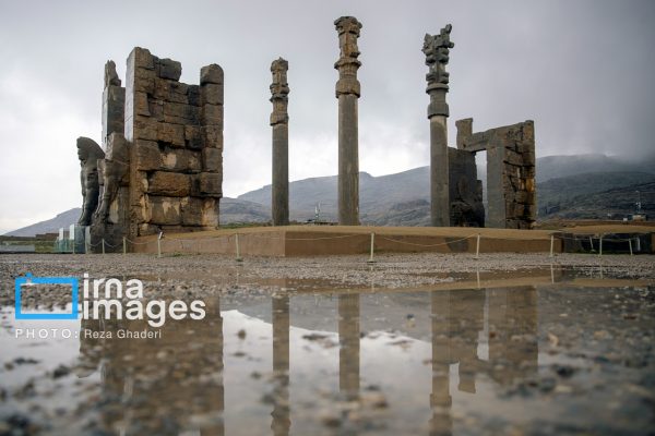 باران در تخت جمشید 29