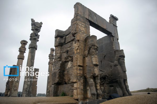 باران در تخت جمشید 39