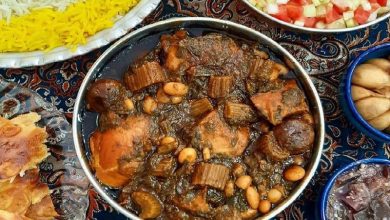 طرز تهیه خورش کرفس با مرغ 3