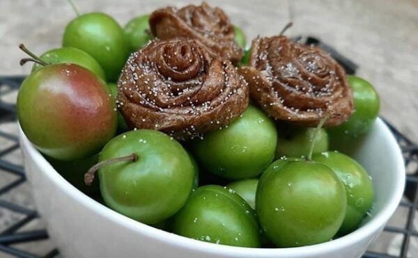 لواشک گوجه سبز خانگی