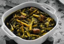 راز خوشمزگی خورشت کنگر شیرازی