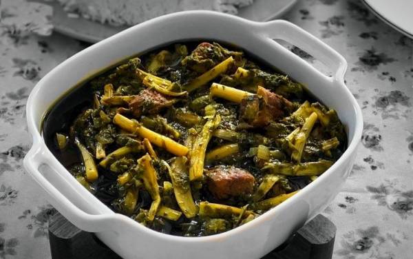 راز خوشمزگی خورشت کنگر شیرازی
