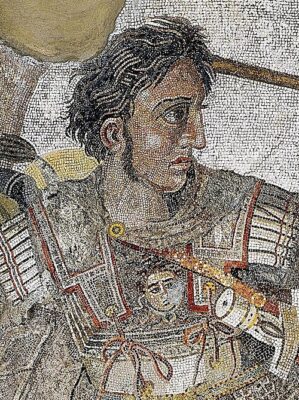 چند واقعیت درباره مقدونیه و پادشاه آن که هخامنشیان را نابود کرد 3 Alexander the Great mosaic