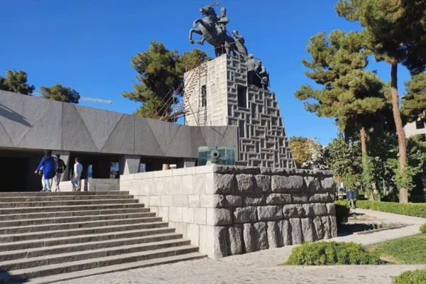 The secrets hidden in the architecture of the tomb of Hakim Omar Khayyam a masterpiece by Houshang Seyhoun in 1